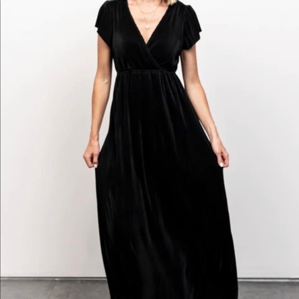 Baltic Born Athena Black Dress